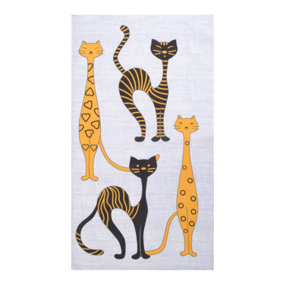 Купить полотенце вафельное пляжное Египетские коты 80x150 оптом от  производителя из Иваново | полотенца-оптом-крым.рф